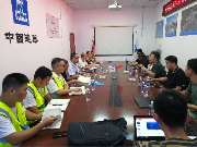 督導(dǎo)提升，永找不足，金茂綠建開展HSE聯(lián)合督查