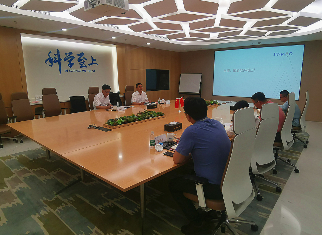 中國金茂紀(jì)委書記費(fèi)寶林赴金茂綠建調(diào)研