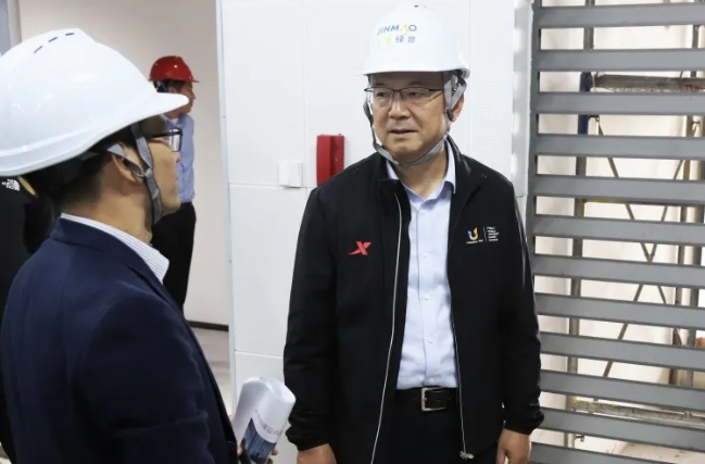 詹慶調(diào)研金茂綠建智慧能源中心項(xiàng)目 扎實(shí)推進(jìn)“進(jìn)萬(wàn)企、解難題、優(yōu)環(huán)境、促發(fā)展”工作